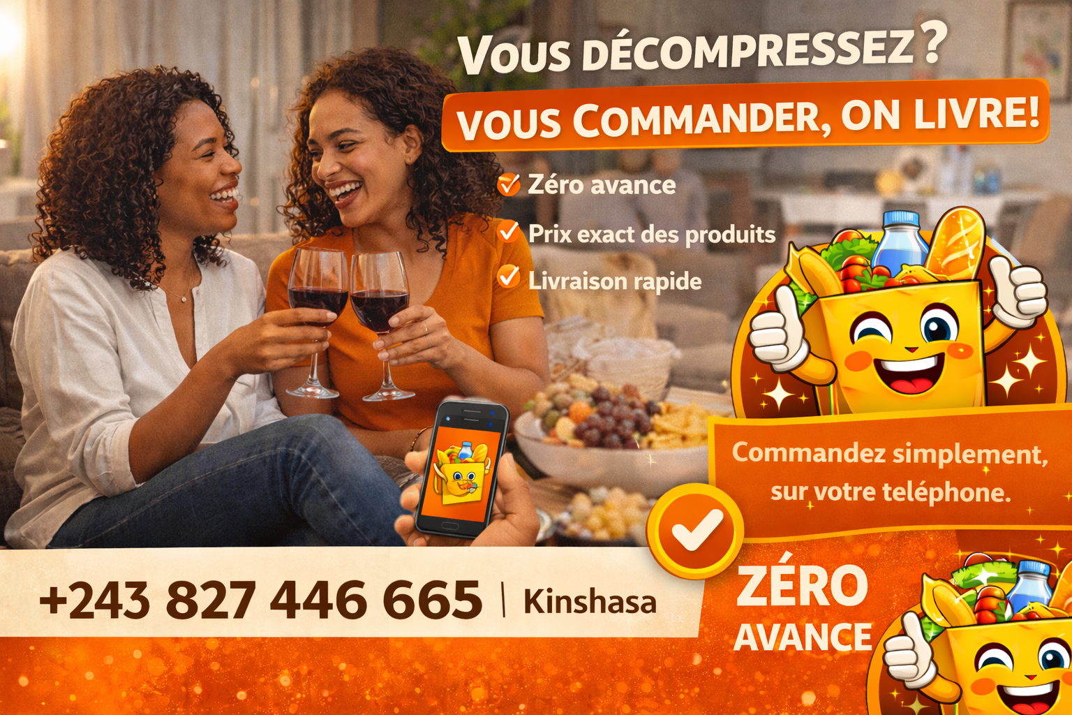 Visuel publicitaire principal Caddie Courses