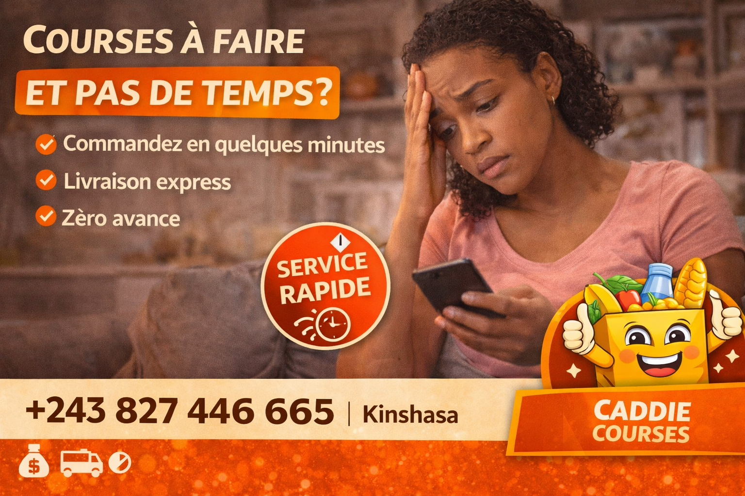 Campagne courses a faire sans temps